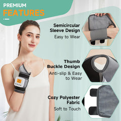 JOBYNA Cordless use at desk demonstrates flexible warmth during work
