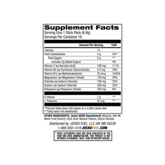 Jocko Fuel Hydrate powder dissolving in water for refreshing electrolytes