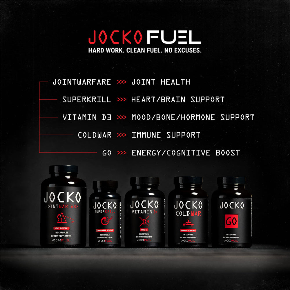 Jocko Fuel allergen-free formula free from GMOs gluten and soy