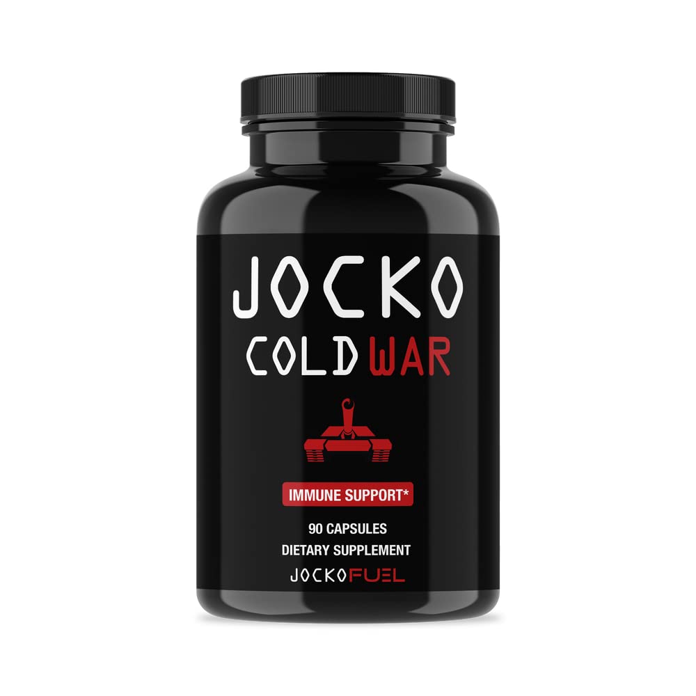 Jocko Fuel Immune Support elderberry bottle for daily wellness
