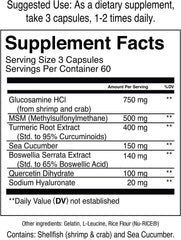 Jocko Fuel Joint Support capsules ready for daily use during workouts