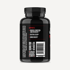 Jocko Fuel Magnesium Complex bottle back panel with dosage and ingredients.