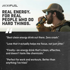 Jocko GO Nitro Pop used before a mission or meeting