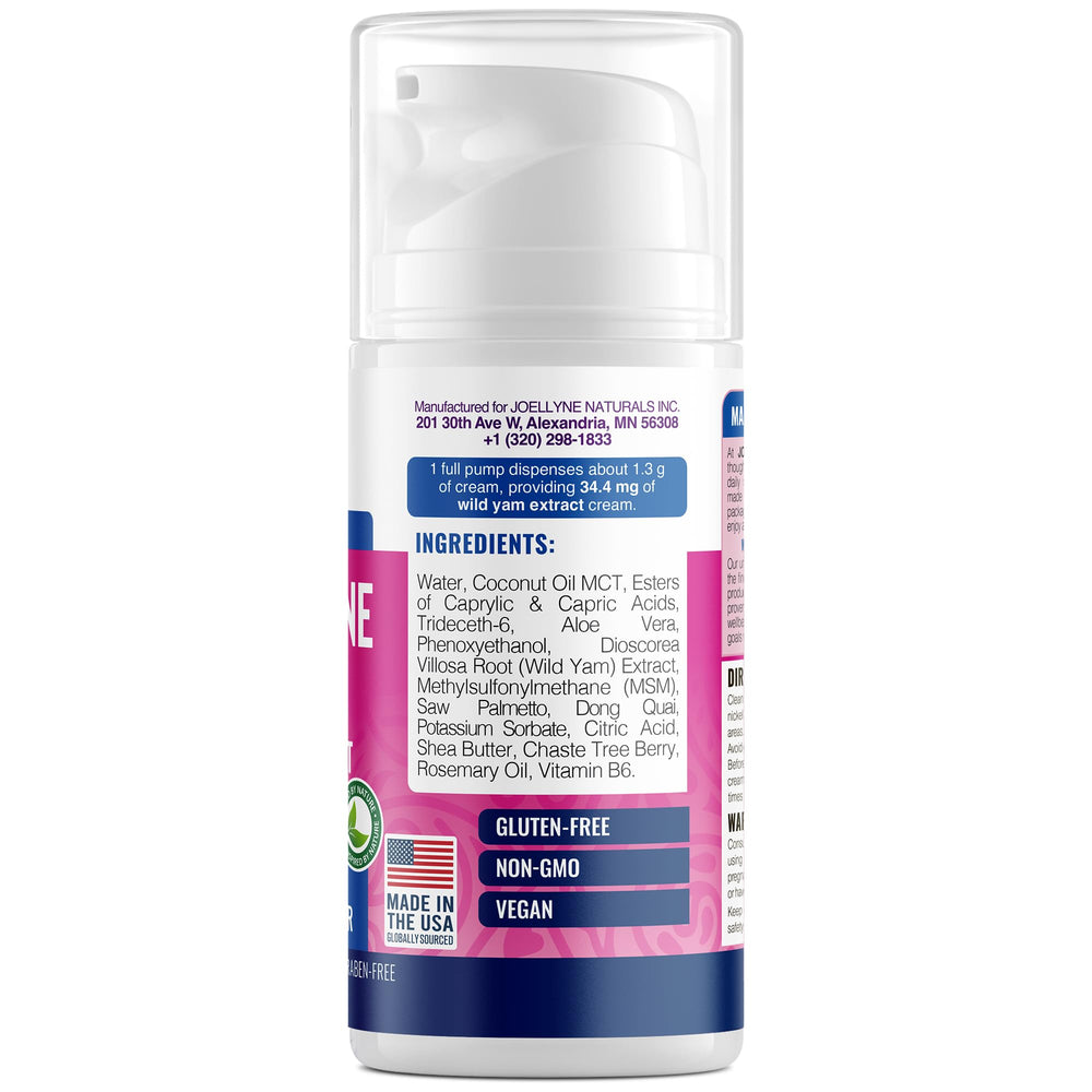 Close-up of fast-absorbing herbal base on skin.
