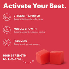 JOHN RAMBO Creatine Gummies GMP-quality badge on packaging