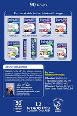 Jointace back label reveals ingredient list and nutrient details for transparency