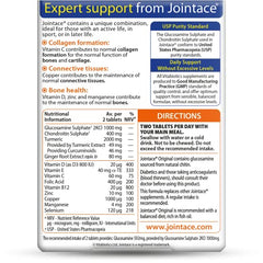 Jointace blister pack showing convenient daily supplement for mobility