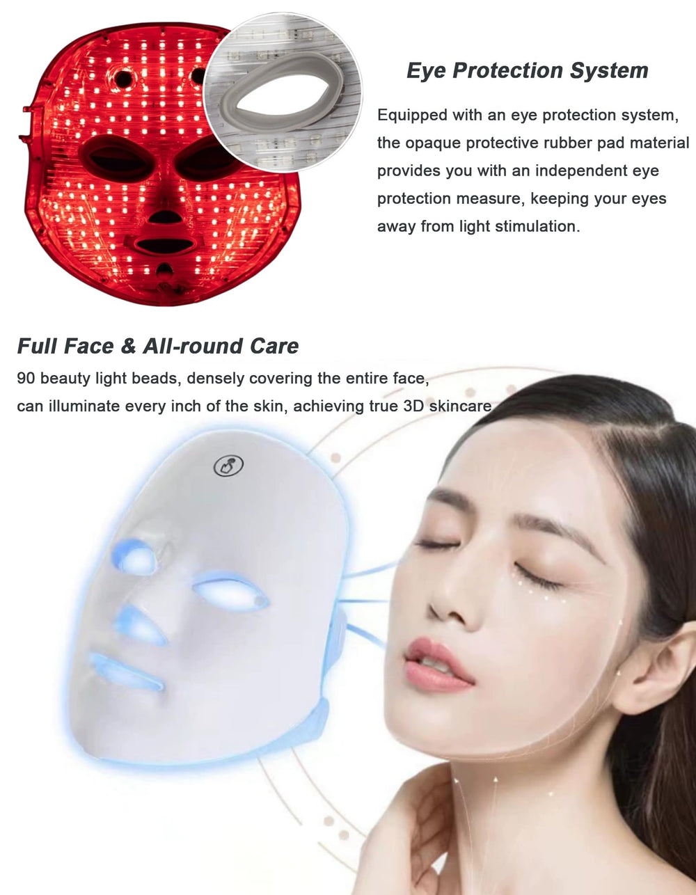 Jooley mask front view highlighting ergonomic full-face fit