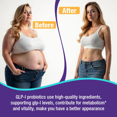 Akkermansia probiotic visual for Jorrwatee GLP-1 supporting gut friendly blend.