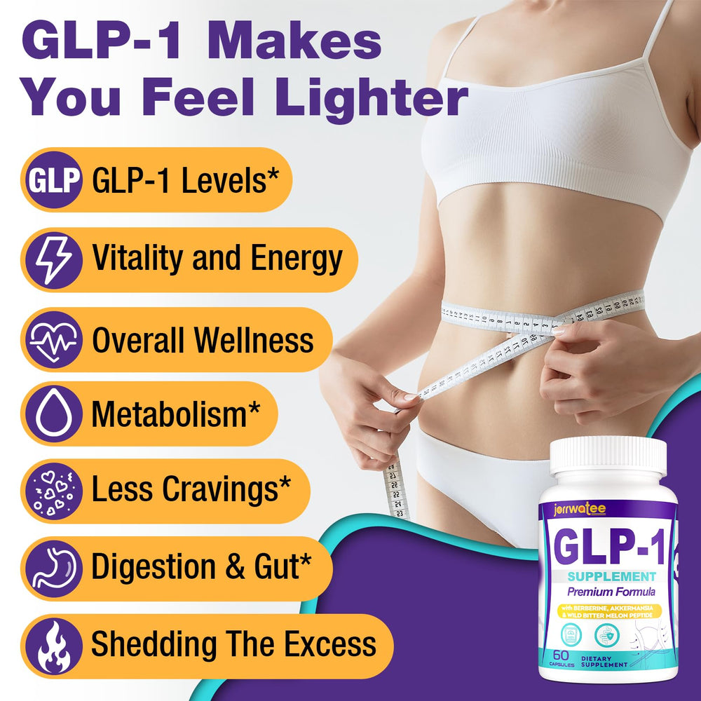Packaging box of Jorrwatee GLP-1 highlighting the 14 in 1 formula.
