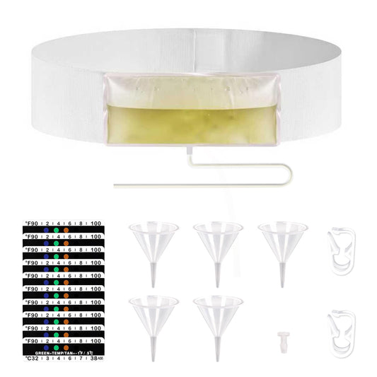 JORVONR Urine Test Complete Kit Concealed Pouch enables discreet liquid handling