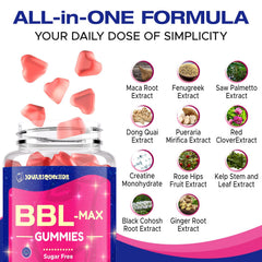 Jovariquethor Booty Gummies two-gummy daily portion ready to take