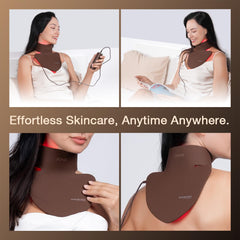 JOVS travel-friendly mask demonstrates wireless design for on-the-go use.