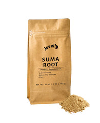 Jovvily Suma Root bottle for daily adaptogen use