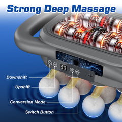 JoyCub back massager helps with deep tissue relief across the spine and shoulders