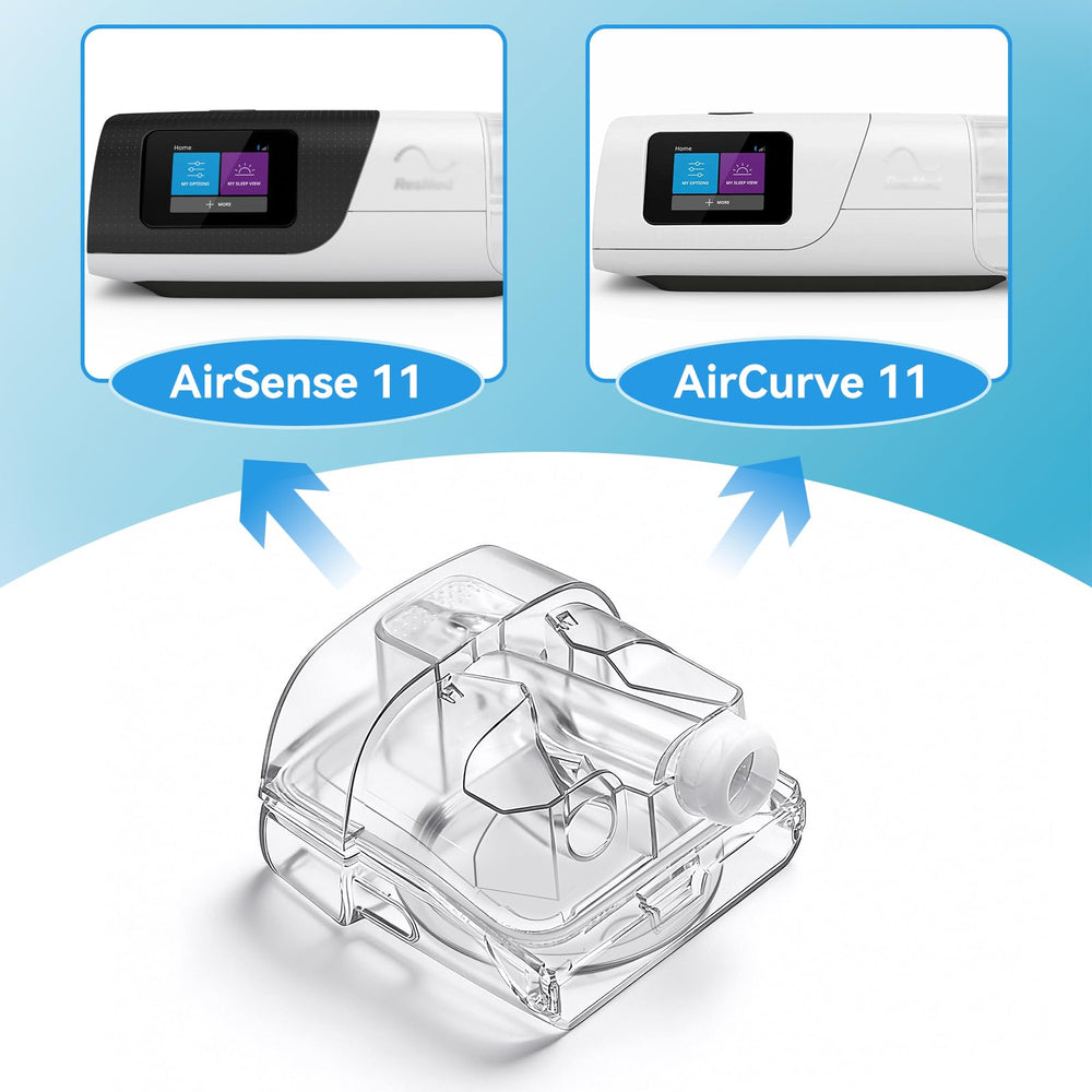 JoyHi water chamber for AirSense 11, top-fill design enables quick refills.
