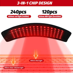 JoyJoint removable therapy pad close-up showing flexible wrap design