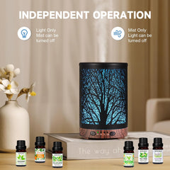 Joyolo six-oil gift pack provides pure scents for relaxation and focus.