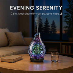 JOYOLO ultrasonic diffuser disperses a fine mist quickly for any room.