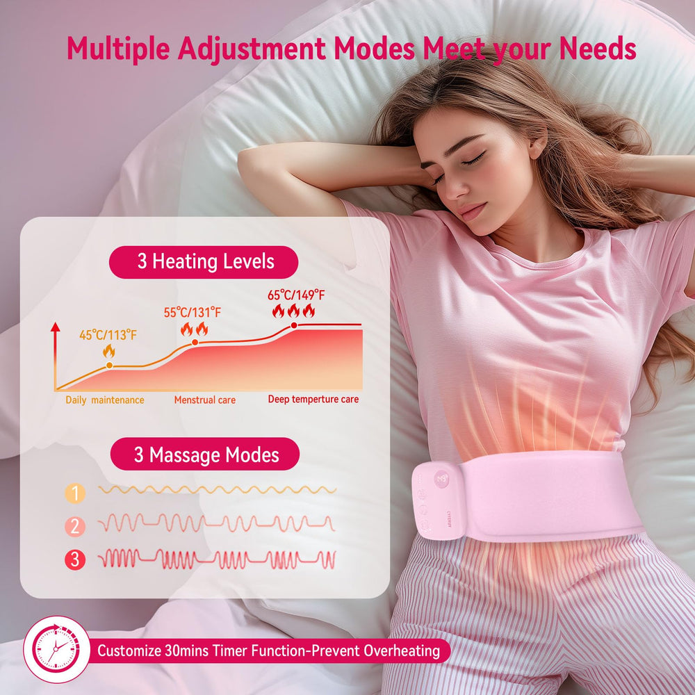 JOYSELF Upgrade heating pad with 400cm2 heat area for broad coverage