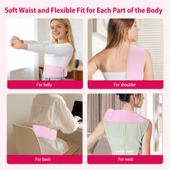 JOYSELF Upgrade heating pad operates quietly with massage modes for focus