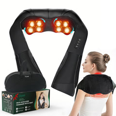 Joyset Shiatsu neck and back massager full view for convenient home relaxation