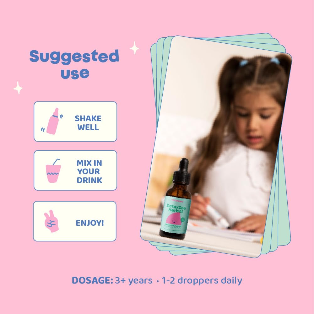 JoySpring cilantro detox kids on counter demonstrates simple placement in daily routine.