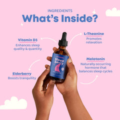 JoySpring SleepBerry sugar-free berry flavor appeals to kids and parents.
