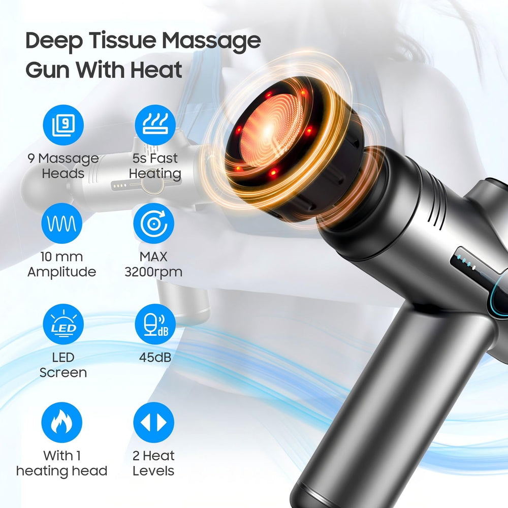 JOYSUWERUN Portable massage tool for on-the-go muscle relief and relaxation.