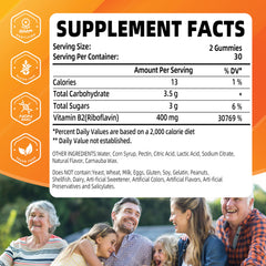 Joywiit B2 Gummies packaging promotes daily riboflavin intake for adults and kids.