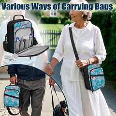 Jrysaedy front pocket keeps fast-acting glucose within easy reach for emergencies.