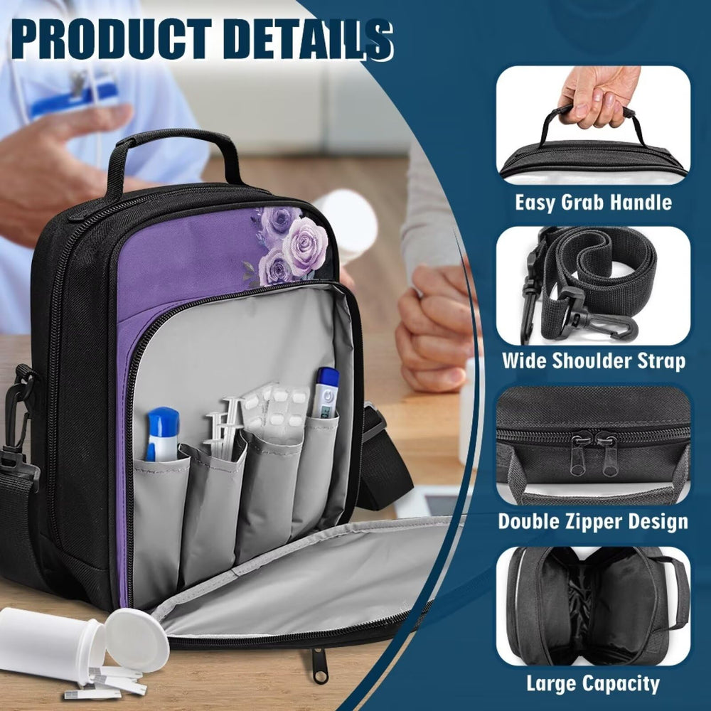Jrysaedy rose organizer dimensions show large capacity.