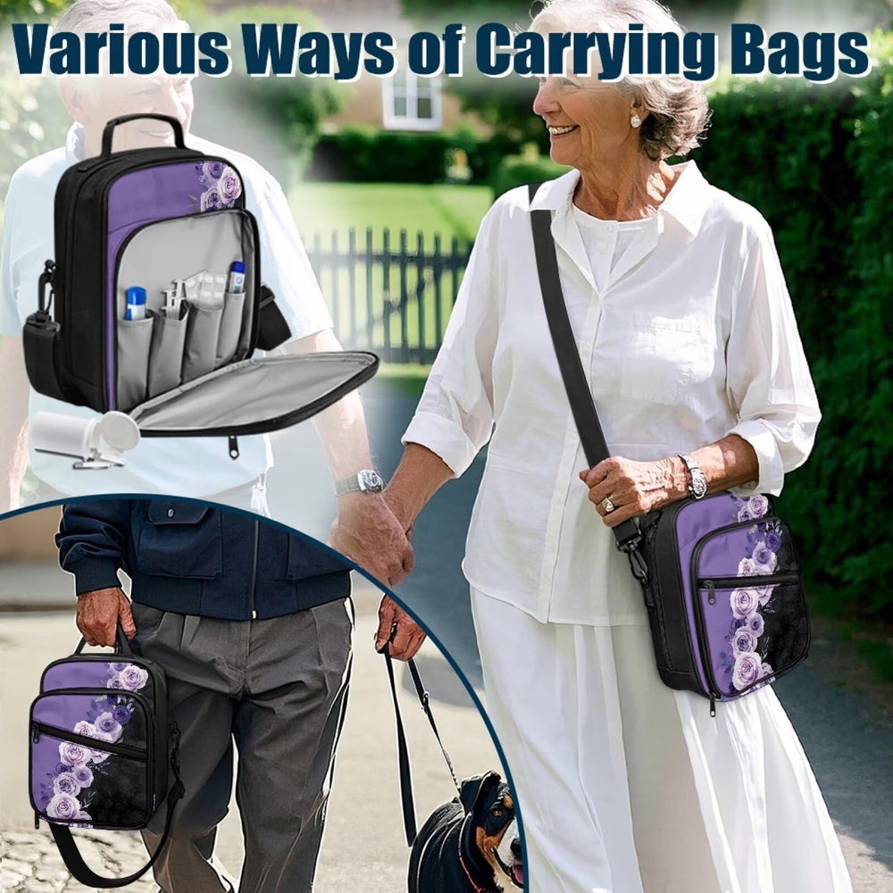 Jrysaedy rose organizer durable material protects essentials.