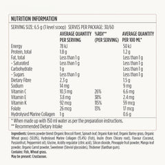 JSHealth marine collagen peptides closeup highlighting premium protein source.