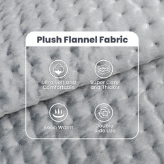 Jubeoyey heating pad machine-washable fabric simplifies cleaning after use.