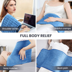 Jubeoyey Heating Pad uses moist heat for deeper warmth
