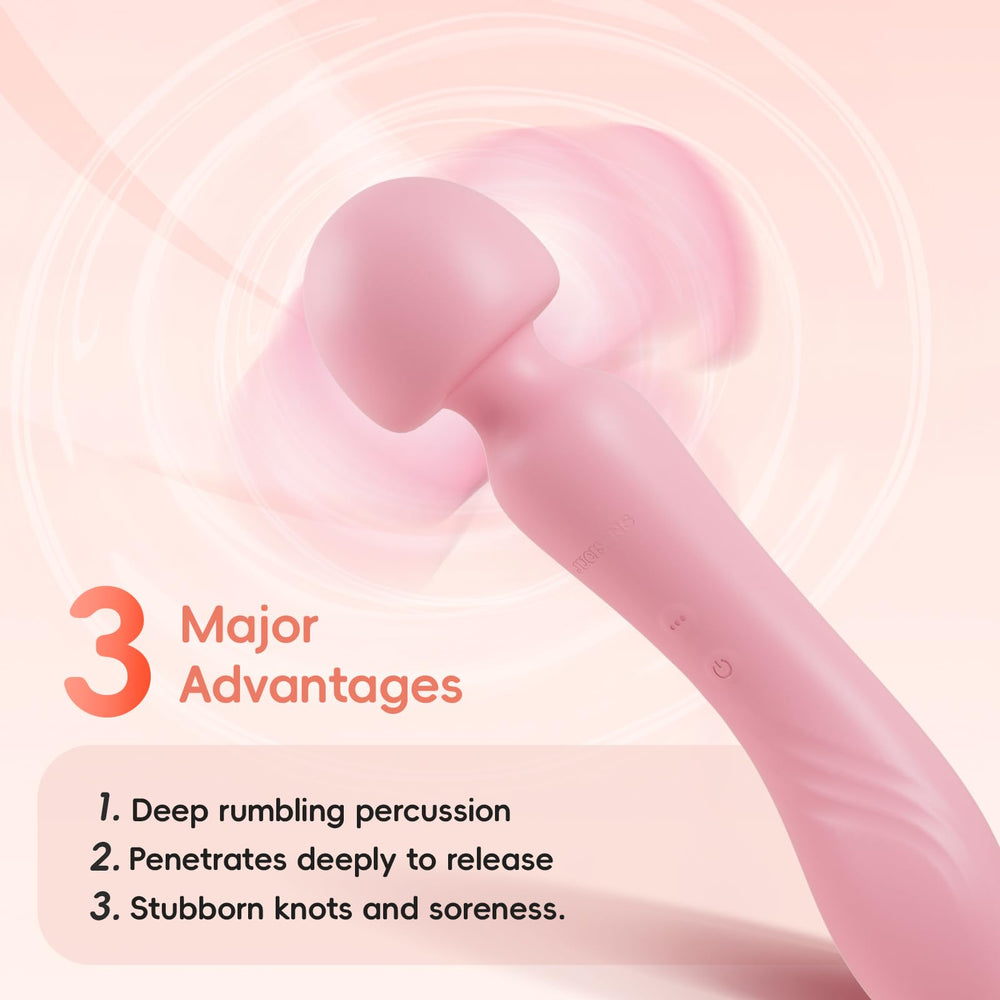 Jucisens Aura Wand IPX7 waterproof design for bath and easy cleaning