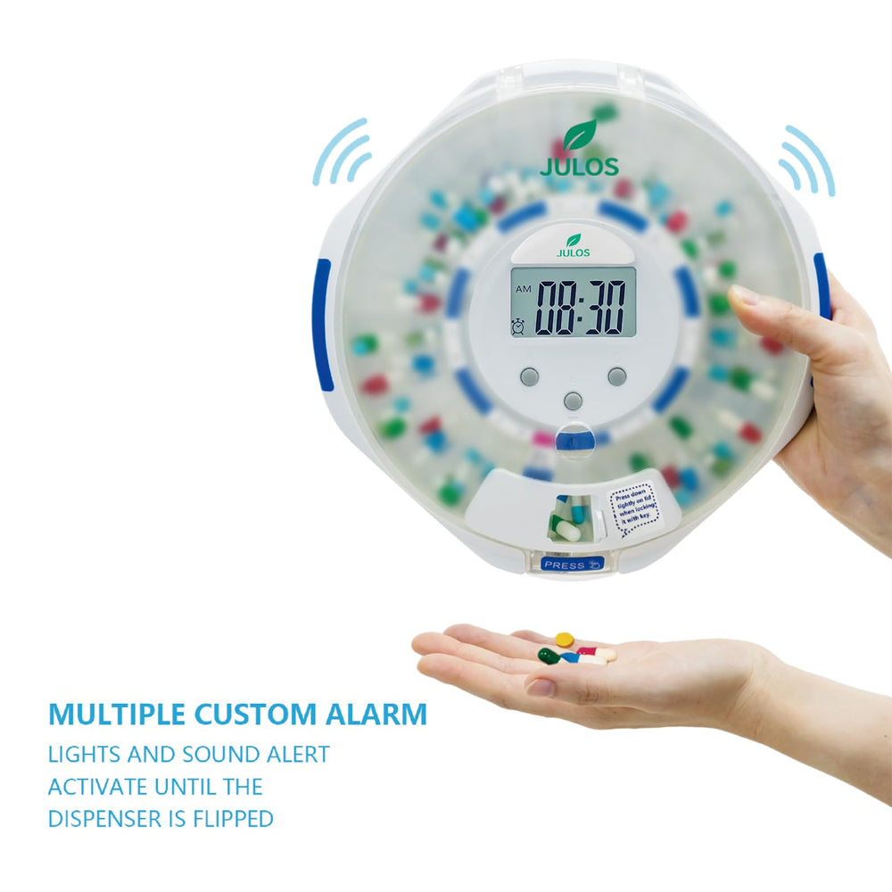 JULOS easy-touch buttons simplify setup and daily use