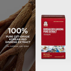 JUNG KWAN JANG close-up of red ginseng extract highlights natural color and texture.