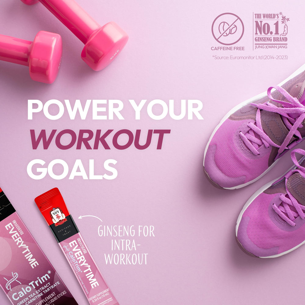Jung Kwan Jang Everytime CaloTrim liquid-stick delivers fast-acting energy during training