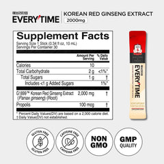 Vegan, caffeine-free mix ready for daily consumption.