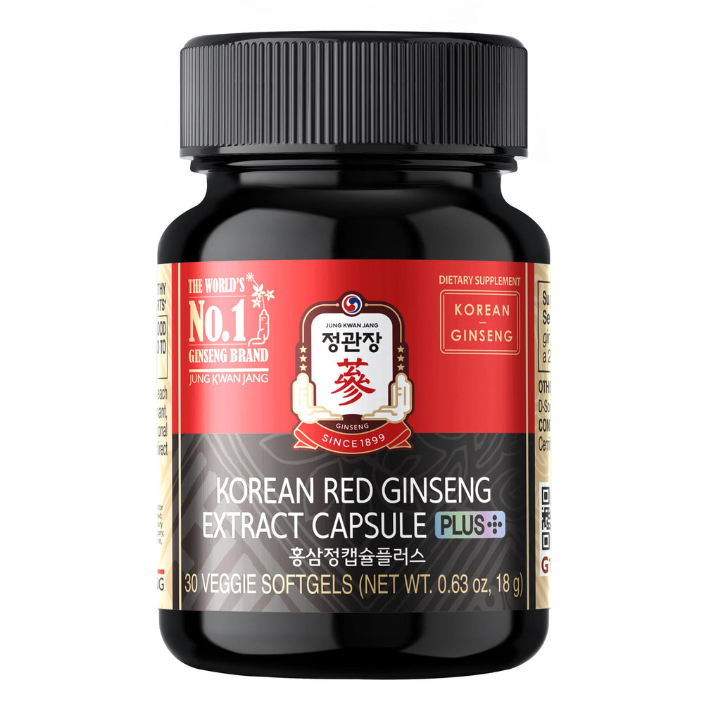 JUNG KWAN JANG Korean Red Ginseng Extract Capsule bottle for steady daily energy