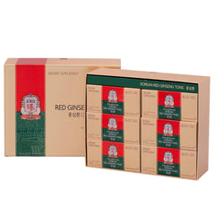 Jung Kwan Jang Korean Red Ginseng Tonic Pouch front view for convenient daily use.