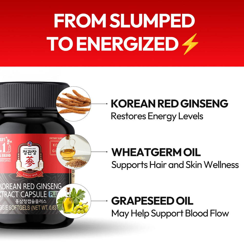 Jung Kwan Jang vegan non-GMO symbols emphasize clean, plant-based wellness.