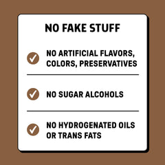 JUNKLESS high-fiber bar provides 8g fiber per serving.