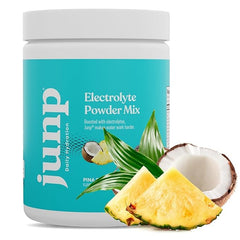 JUNP scoop-in-tub shows easy measuring for precise hydration.
