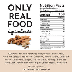 Just Ingredients Chai Protein Powder warm-spice aroma evokes comforting flavor