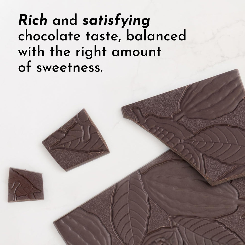 JUST INGREDIENTS chocolate protein powder pouch for on-the-go storage