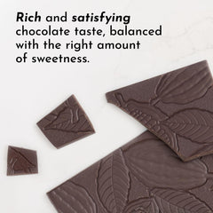 JUST INGREDIENTS chocolate protein powder pouch for on-the-go storage