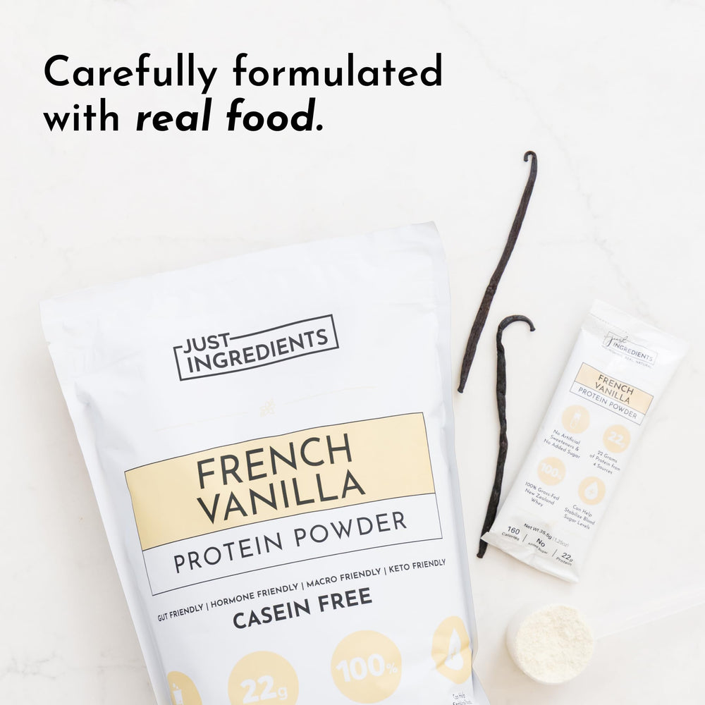 Just Ingredients protein mixed with oats, perfect for a hearty breakfast.